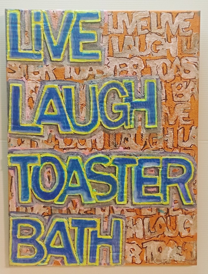 LIVE LAUGH TOASTER BATH V11