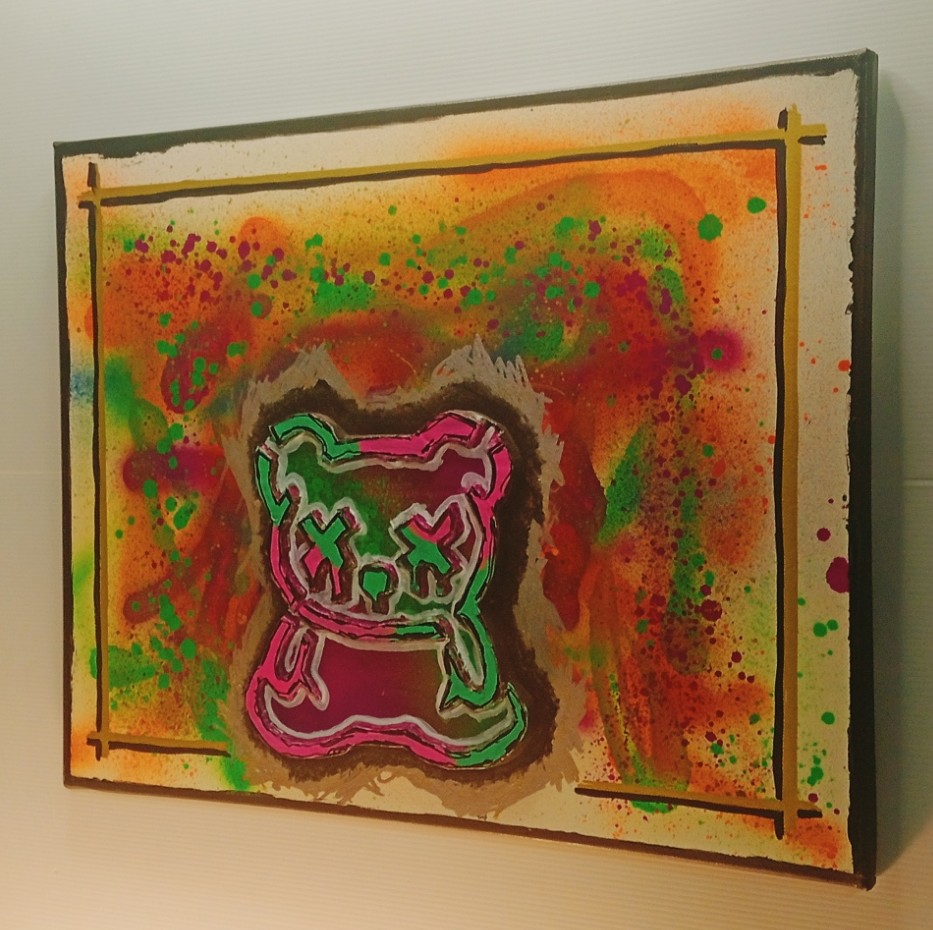 Right view of NEON BEAR